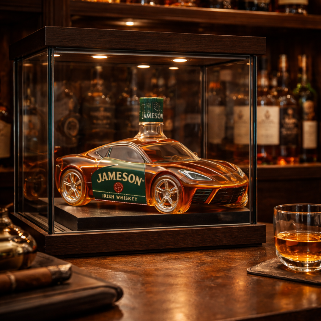 Whisky Bottle - Corvette Edition