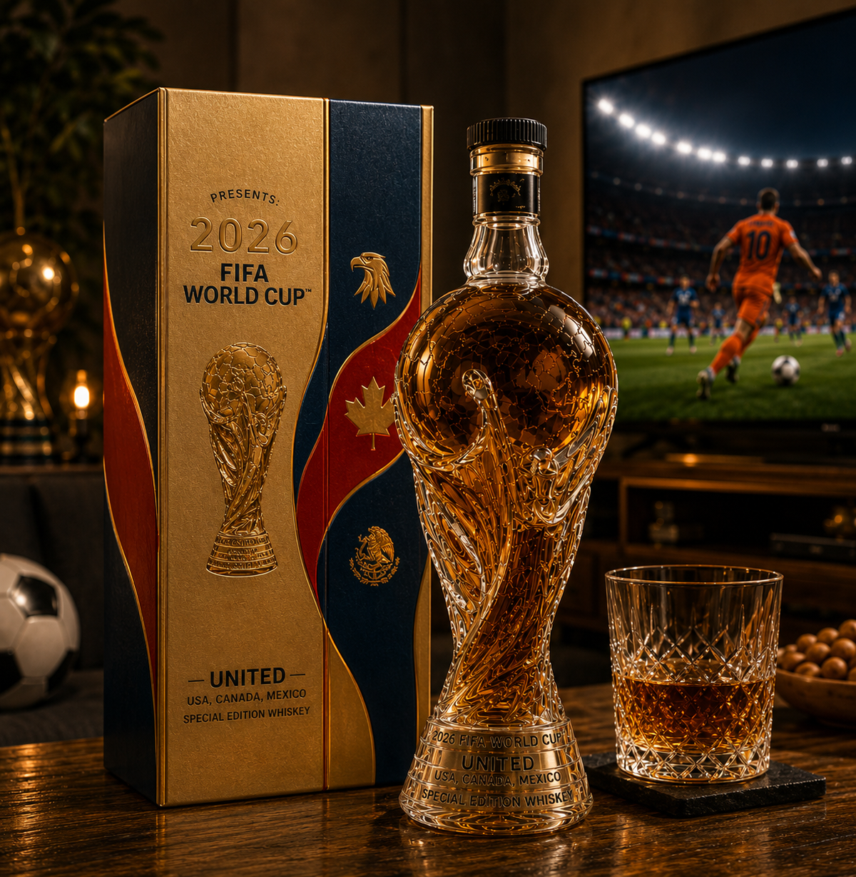 Whiskey Bottle - World Cup Edition 2026