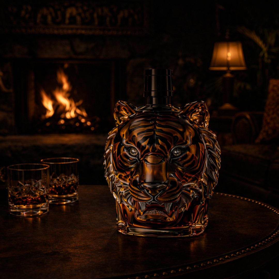 Whiskey Bottle - Tiger Edition