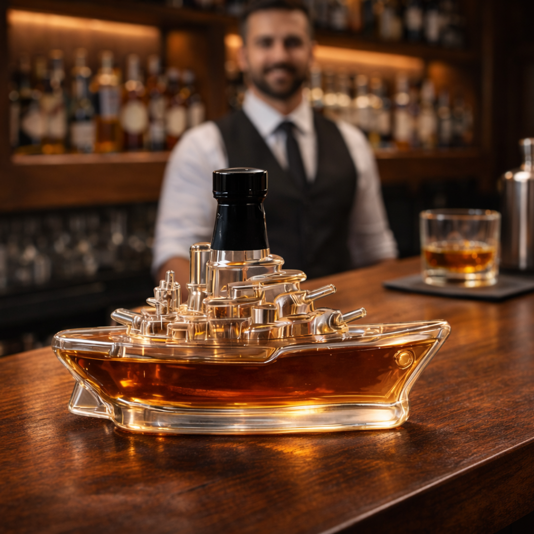 Whiskey Bottle - Marine Edition