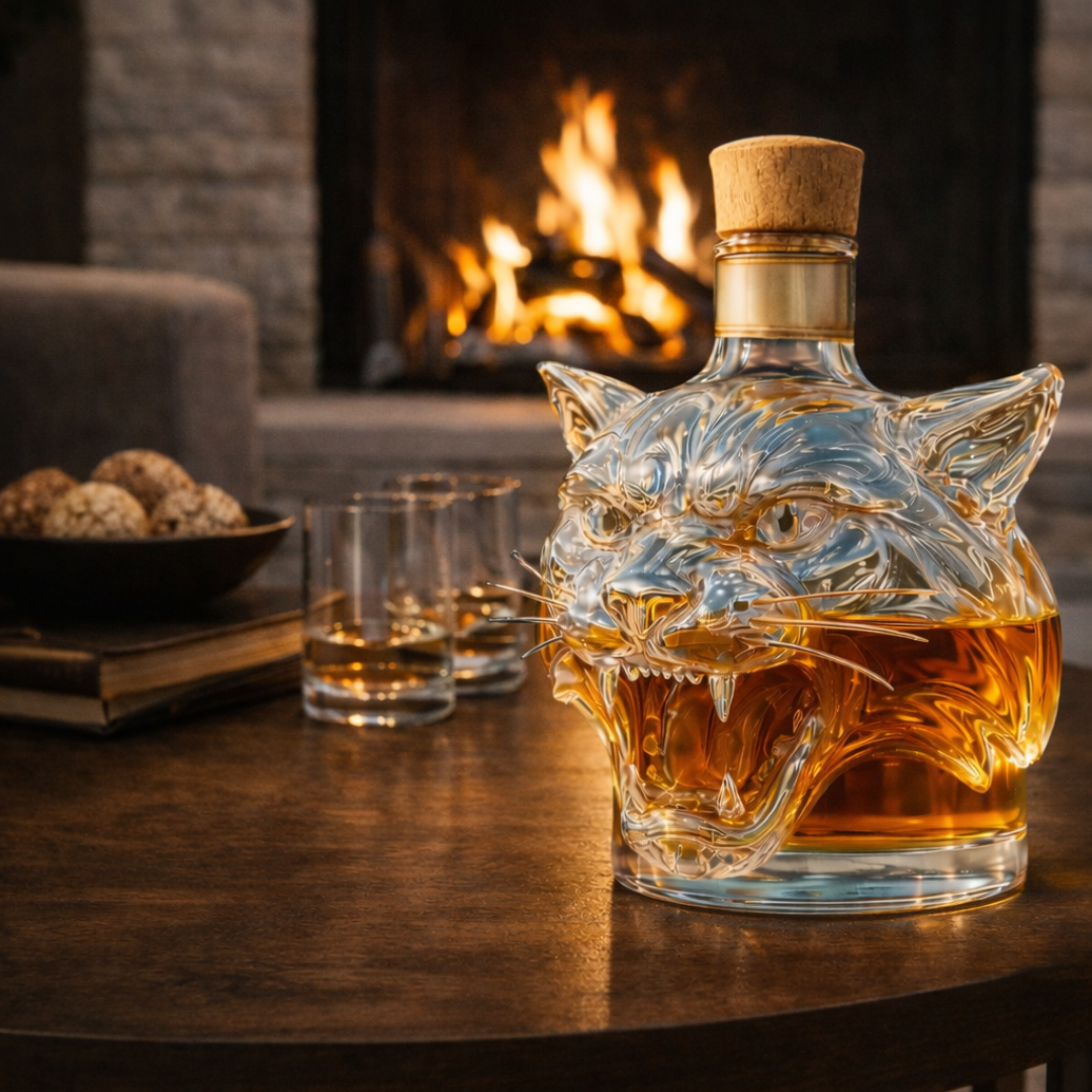 Whiskey Bottle - Tiger Edition