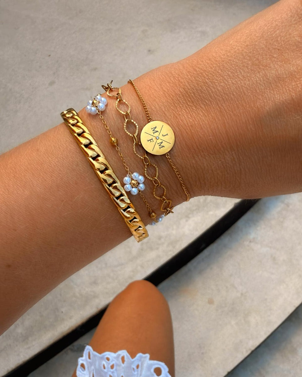 Chain Bracelet Trendy Gold