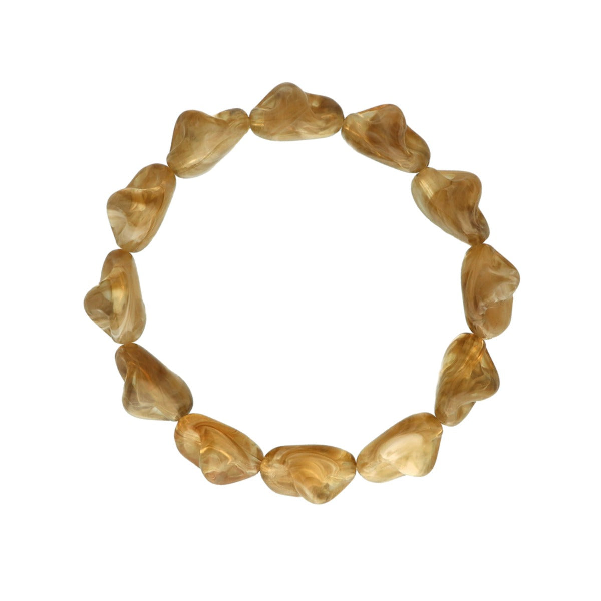 Beaded Bracelet Organic Beige