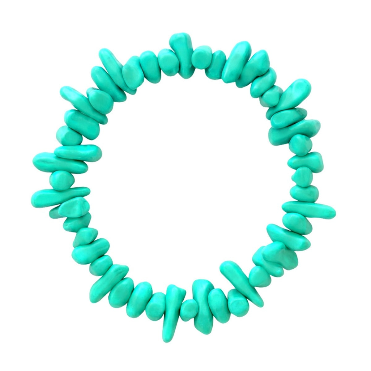 Beaded Bracelet Crystal Mix Turquoise