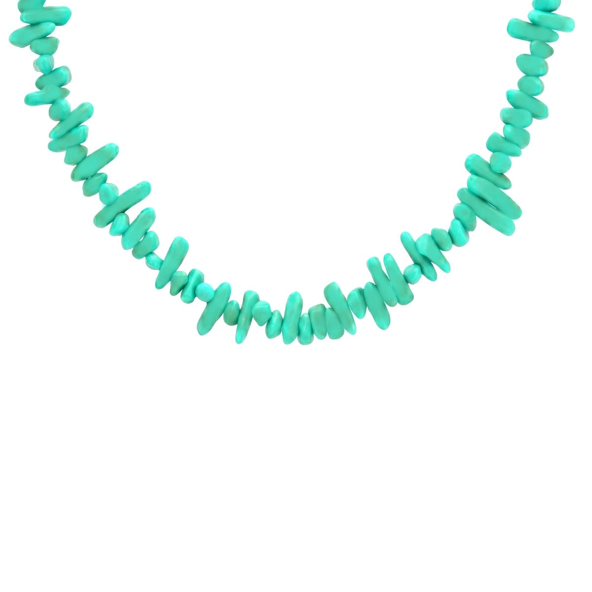 Beaded Necklace Crystal Mix Turquoise