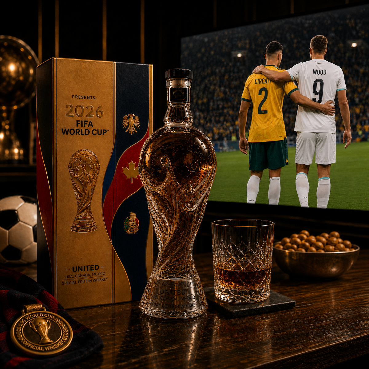 Whiskey Bottle - World Cup Edition 2026