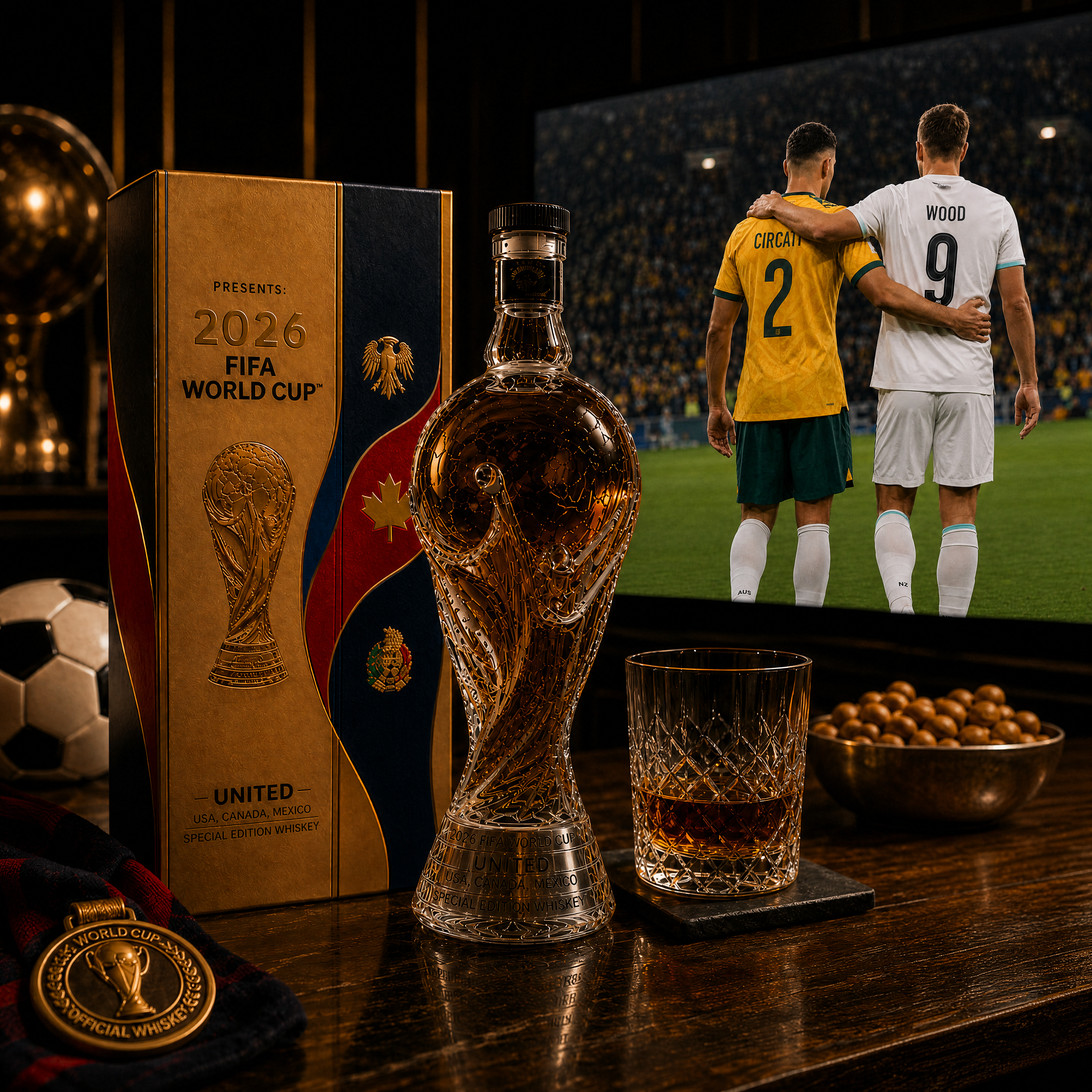 Whiskey Bottle - World Cup Edition 2026