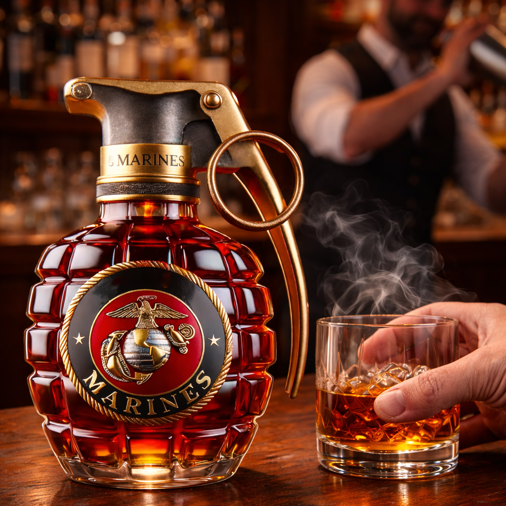 Whisky Bottle - Pomegranate Edition