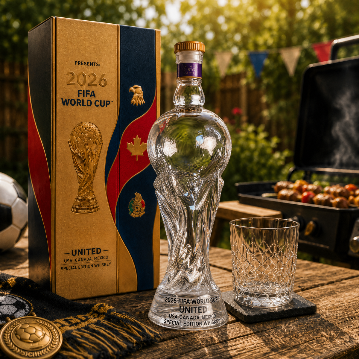 Whiskey Bottle - World Cup Edition 2026