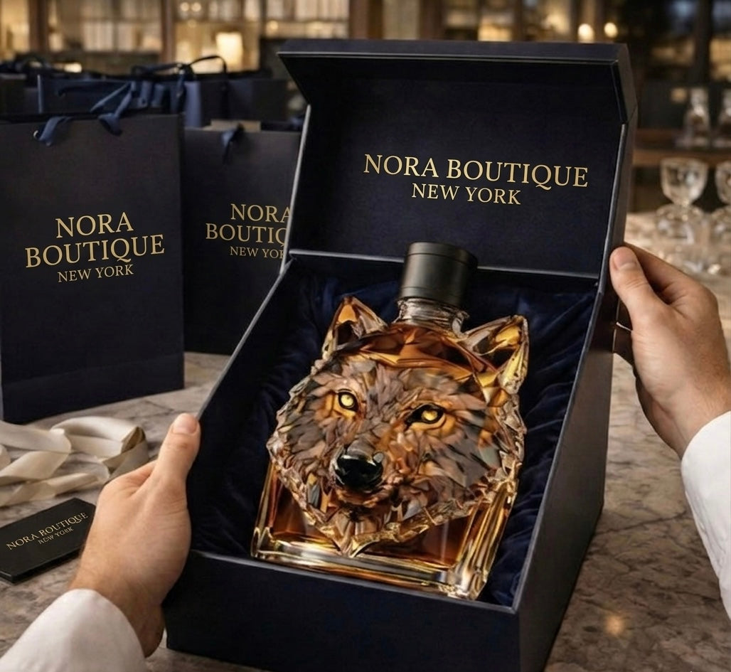 Whiskey Bottle - Wolf Edition