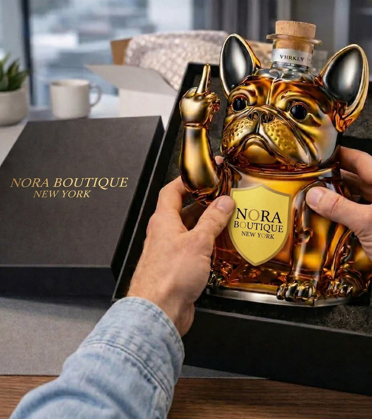 Whiskey Bottle - Dog Edition