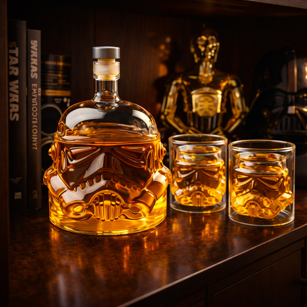 Whisky Bottle - Bottle and Glass Set Edition