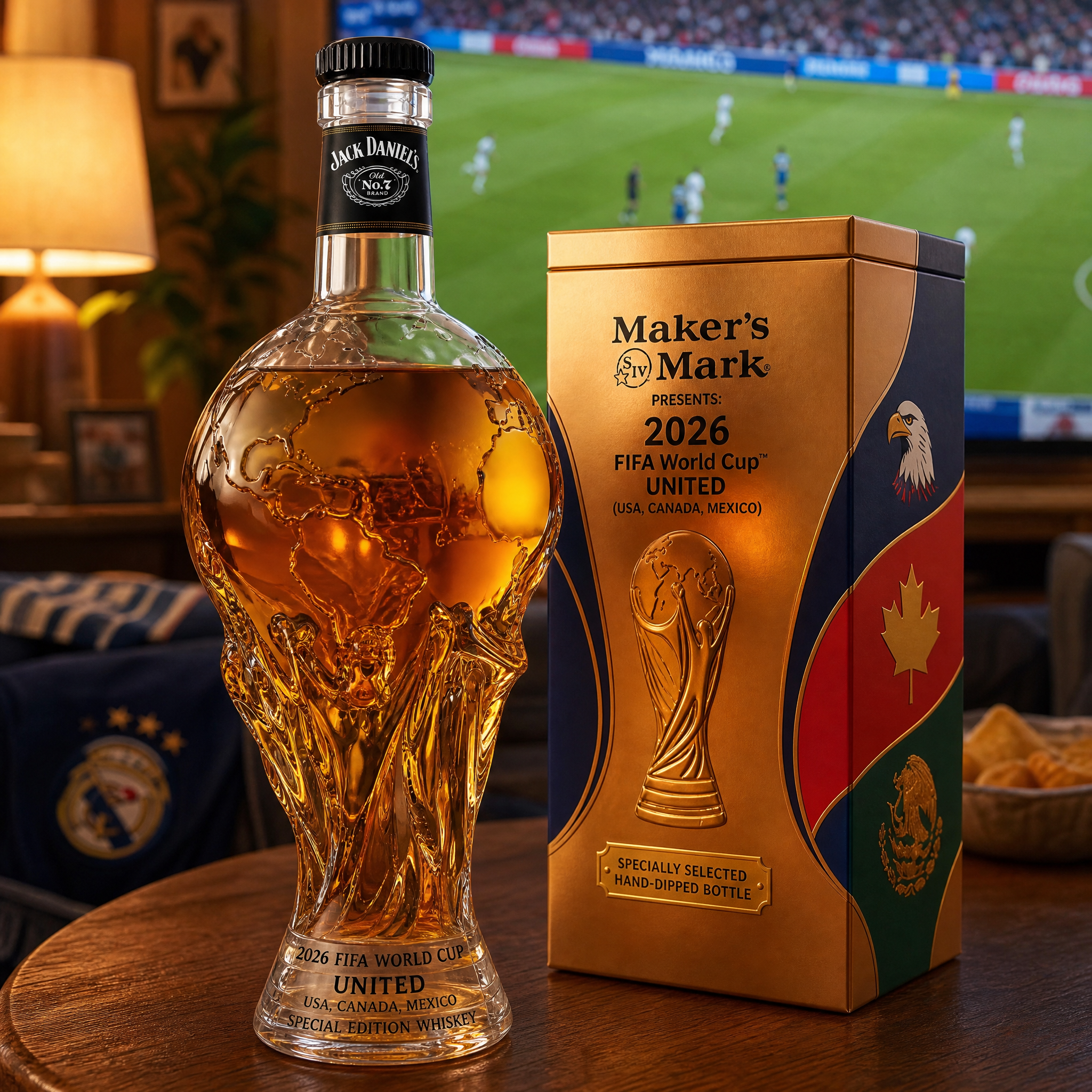 Whiskey Bottle - World Cup Edition 2026