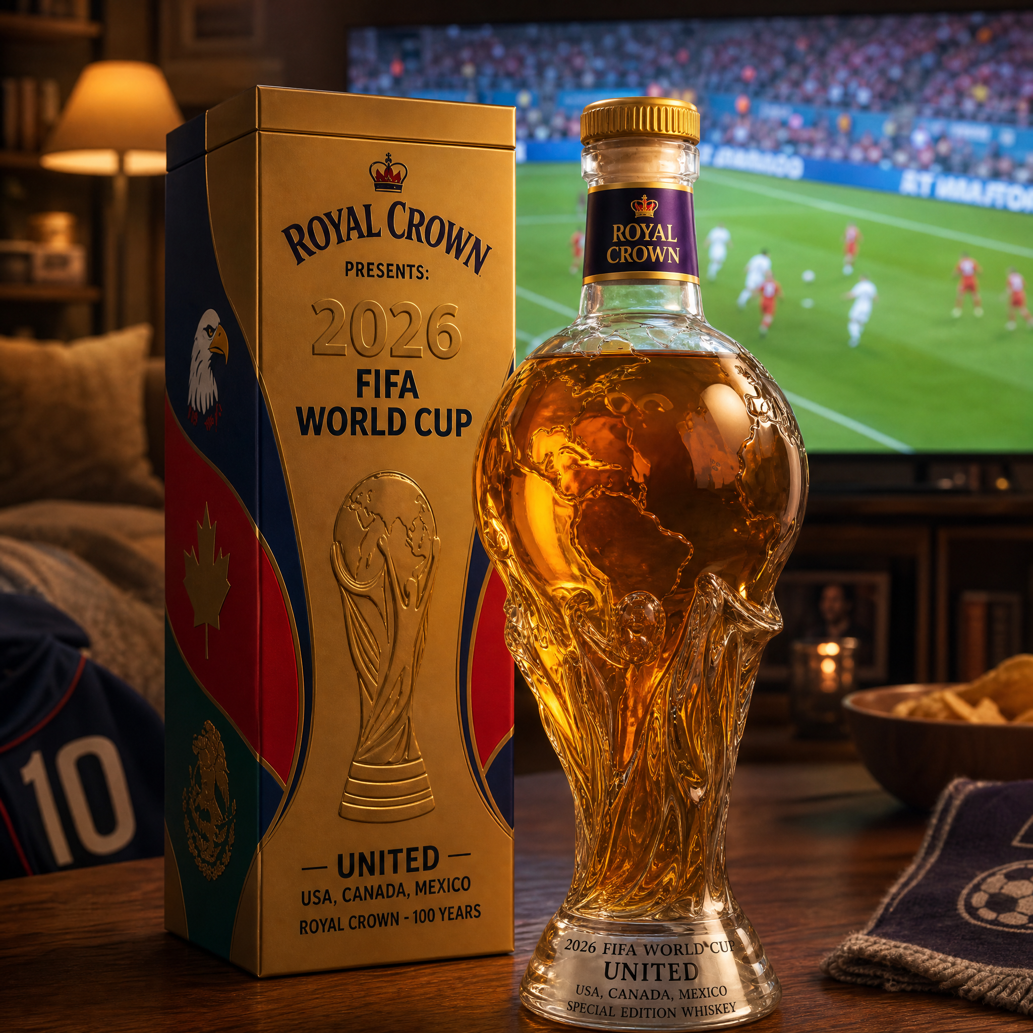 Whiskey Bottle - World Cup Edition 2026