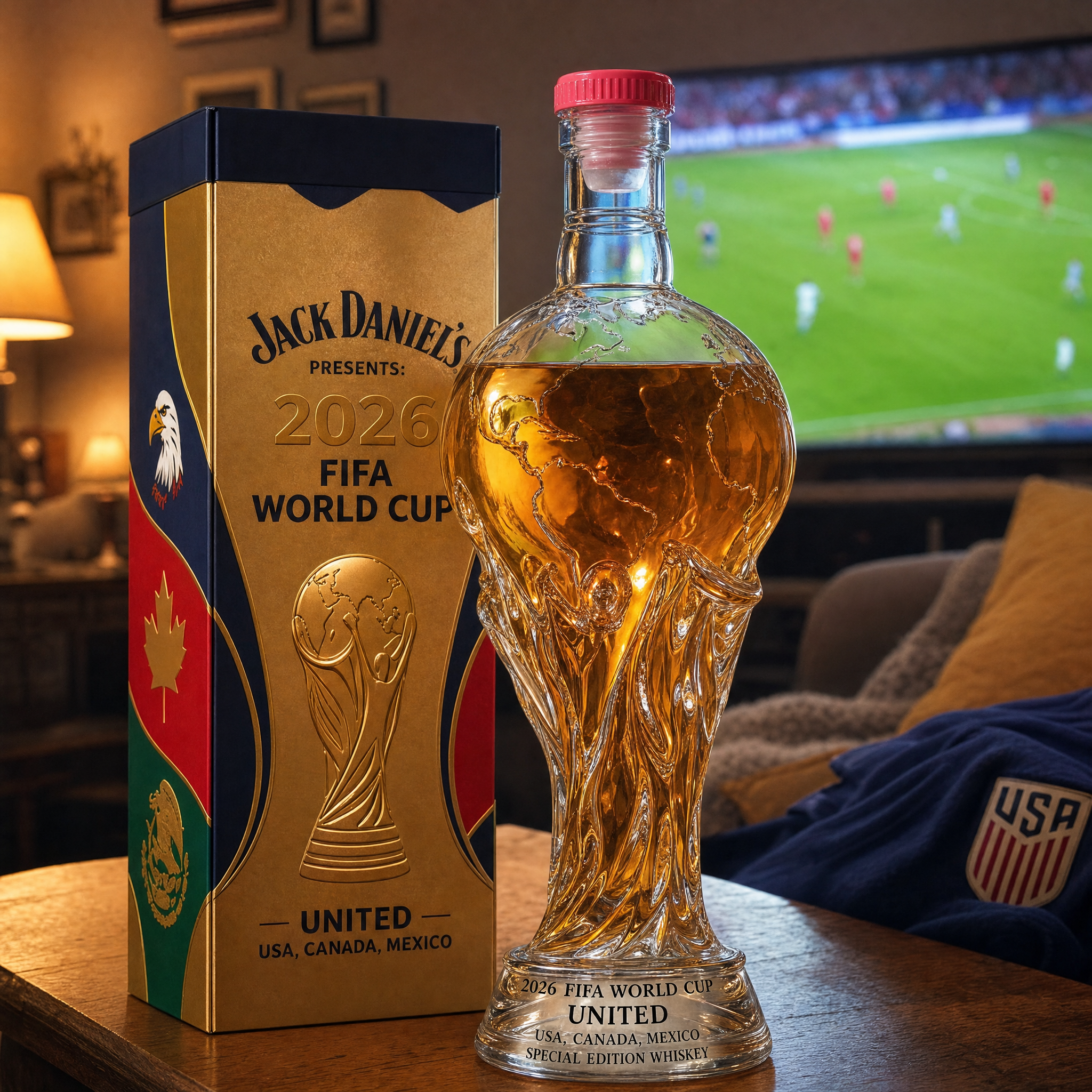 Whiskey Bottle - World Cup Edition 2026