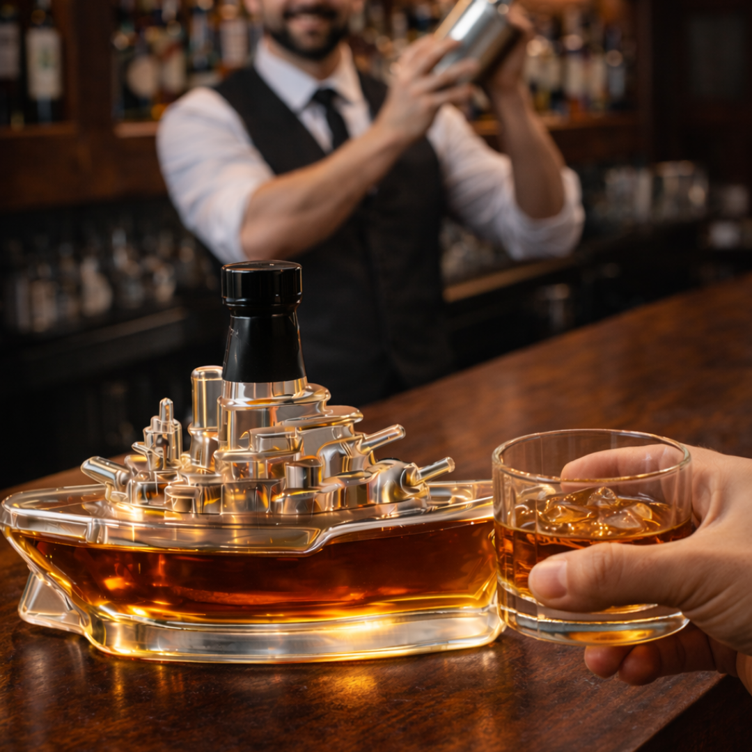Whiskey Bottle - Marine Edition
