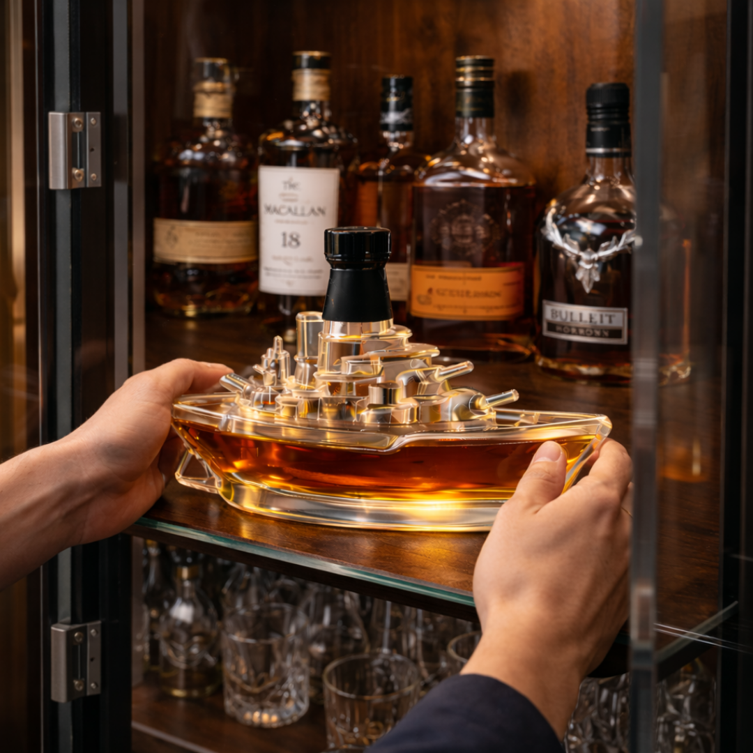 Whiskey Bottle - Marine Edition