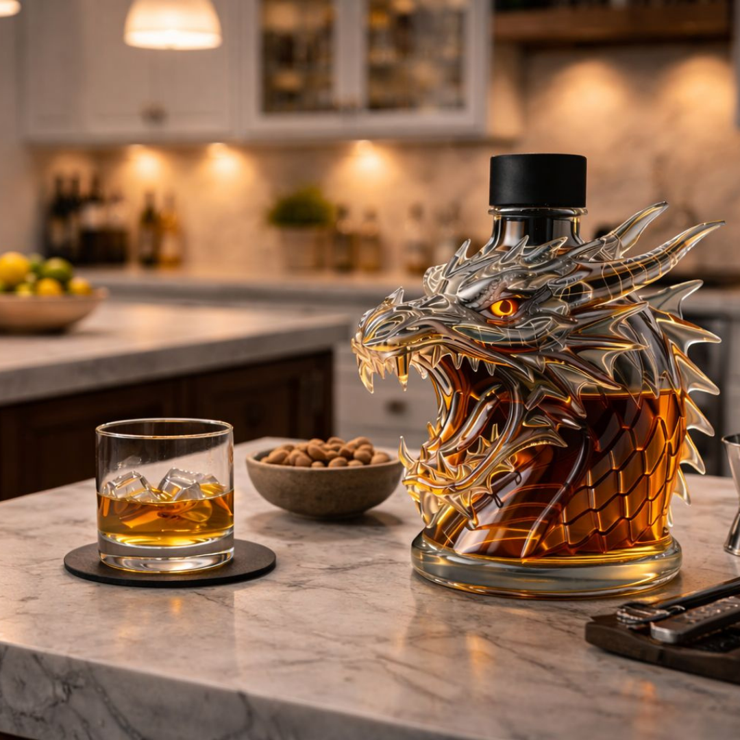 Whiskey Bottle - Dragon Edition