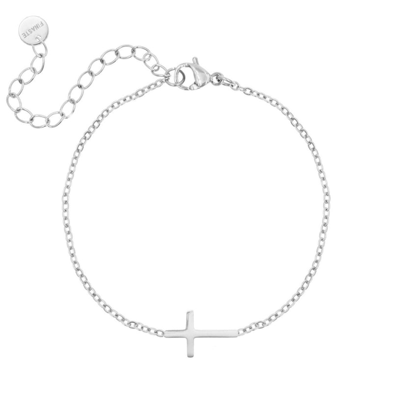 Anklet with Cross Gold