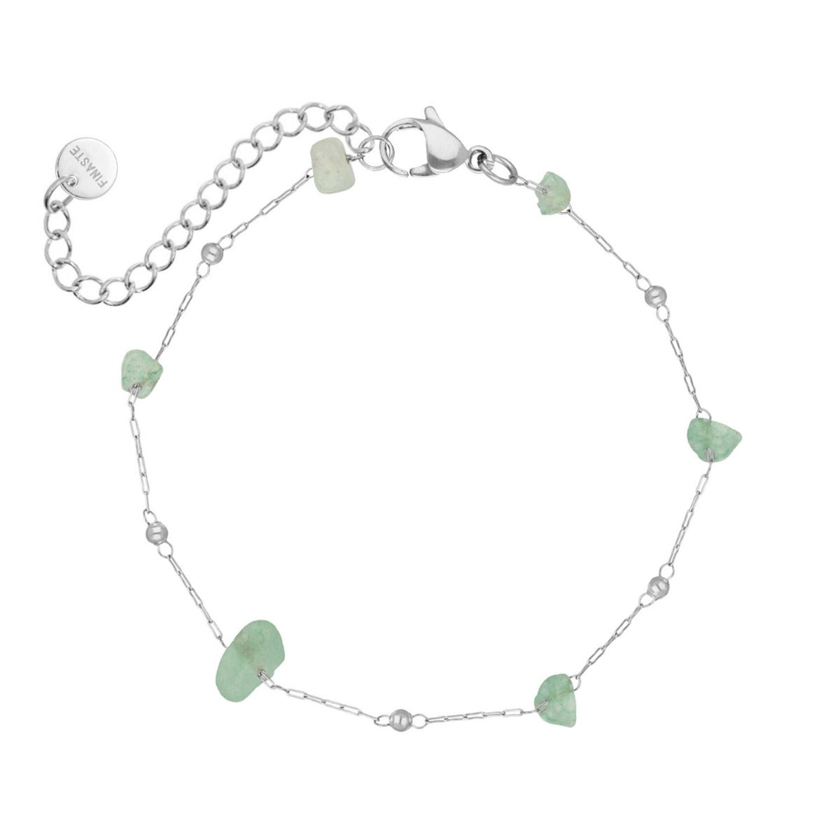 Anklet Green Beads