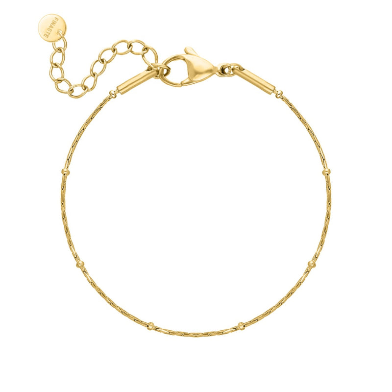 Tiny Chain Anklet Gold