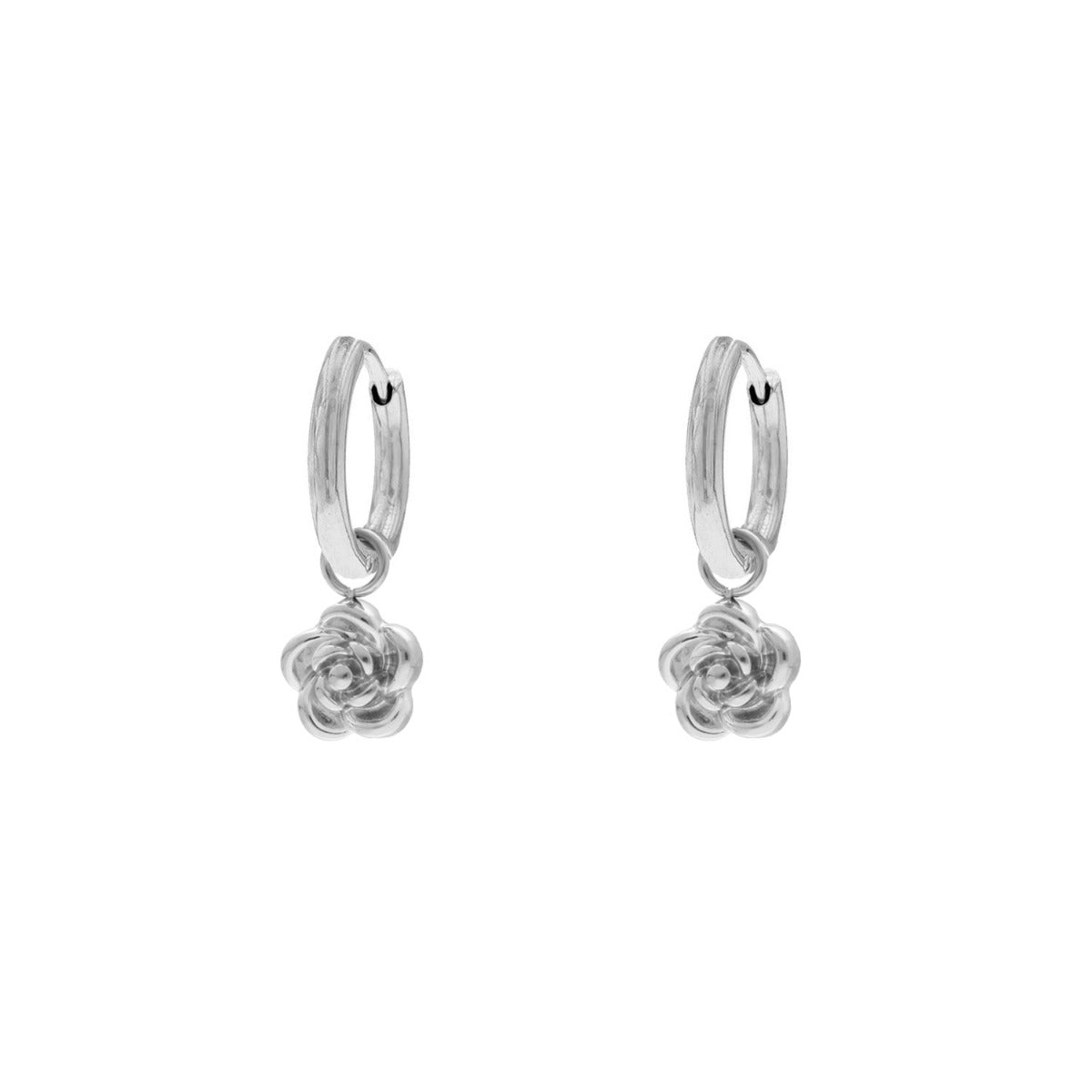 Earrings with Flower