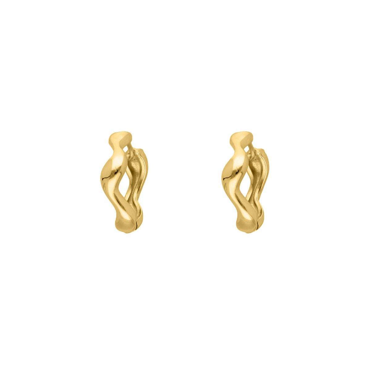 Hoops Wave Gold
