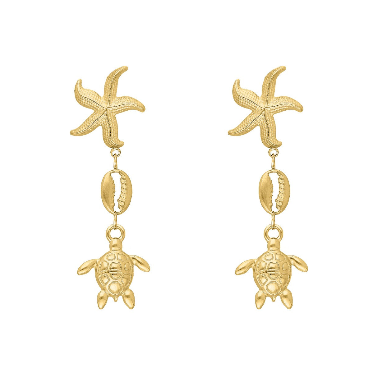 Earrings Ocean Lovers Gold