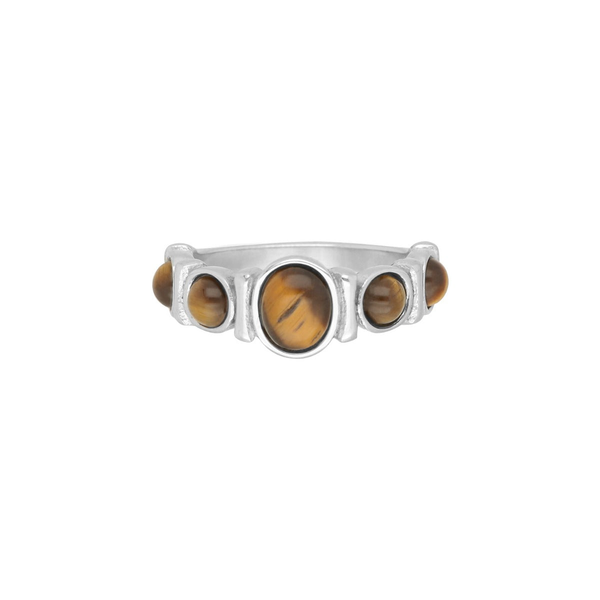 Ring Brown Stones