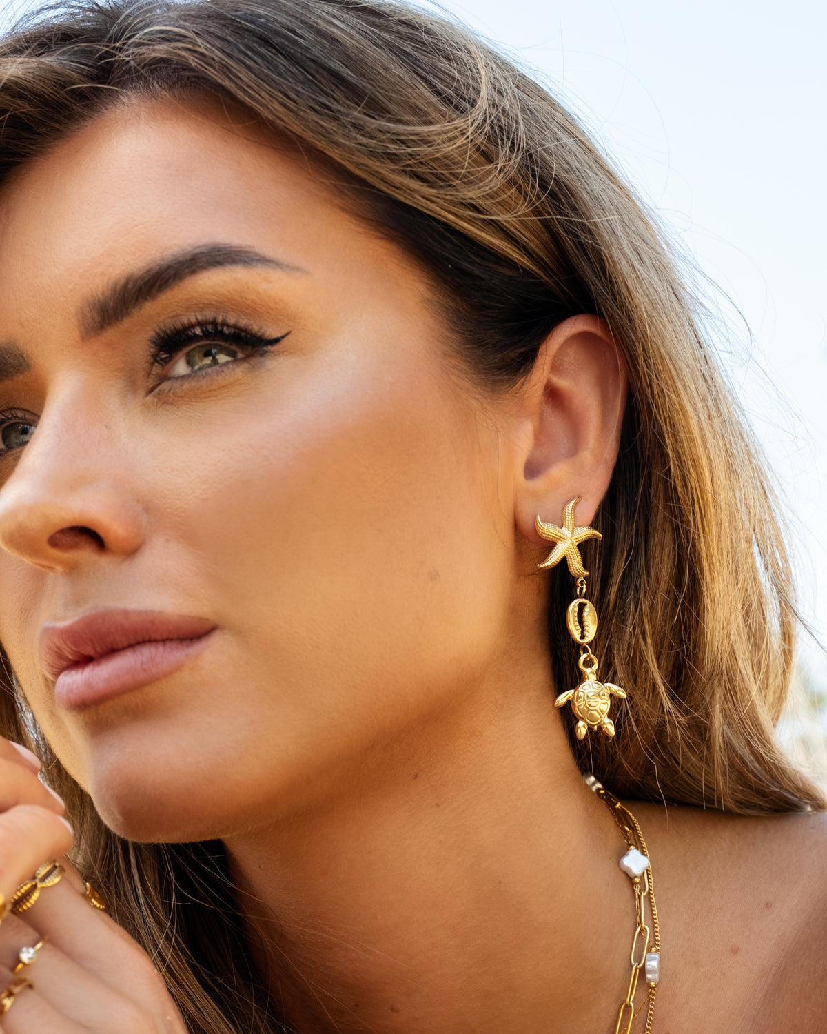 Earrings Ocean Lovers Gold